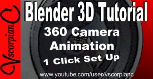Blender 3d Tutorial – How to Make an Animation 360 Turntable Display by VscorpianC