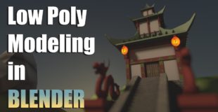 Low Poly Model Creation in Blender 2.75