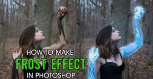 How to make Frost Effect in Photoshop CC | CS6
