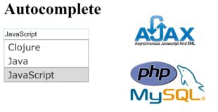 Tutorial Input Autocompletable con Php MySQL y AJAX