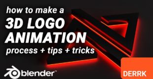 Create a 3D Logo Animation in Blender
