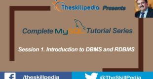 MySQL Tutorial #1 Introduction to DBMS and RDBMS