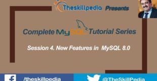 MySQL Tutorial #4 New Features in  MySQL 8