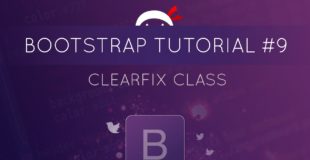 Bootstrap Tutorial #9 – Clearfix