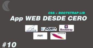 Creando una Aplicacion Web Parte 10 Agregar CSS + Bootstrap
