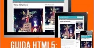 Tutorial HTML e CSS come creare un sito web responsive, con Bootstrap o Foundation