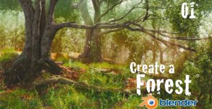 How to Create a Forest in Blender : Custom Trees – 1 of 6