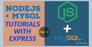 Nodejs and MySQL With PUG Tutorial – Download and Setup Nodejs in Windows