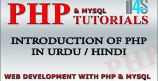 PHP Tutorial | Introduction of php and mysql in Urdu / Hindi