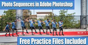 Tutorial action photo sequence in Adobe Photoshop –  photoshop cc tutorial