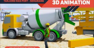 Blender 3D Animation – Terminal Peti Kemas Semarang | Client PT. Wijaya Karya (persero) Tbk.