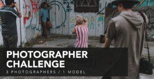 Photographer Challenge / 3 Photographers shoot the same model.