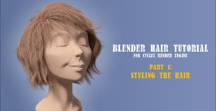 Blender Hair Styling Part 1