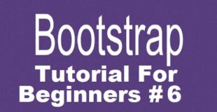 Bootstrap Tutorial For Beginners 6 – Adding Responsive Footer