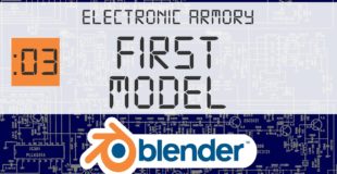 3D Blender Beginner Tutorial – Part 3 – Your First Model