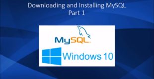 Downloading and installing MySQL on Windows 10 – How To Install MySQL in Windows 10 (part 1)