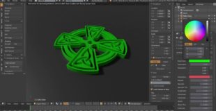 Inkscape to Blender 3D – Generated Models From Vector Graphics