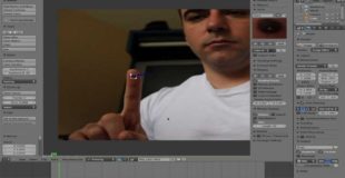 Basics of Motion Tracking Part #1 – Blender 3D – 2.63 – Linux