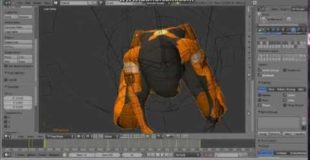 Cara cepat dan mudah membuat animasi bergerak menggunakan blender 3D