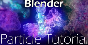 Blender particle simulation tutorial: Smoke Flow & Particles