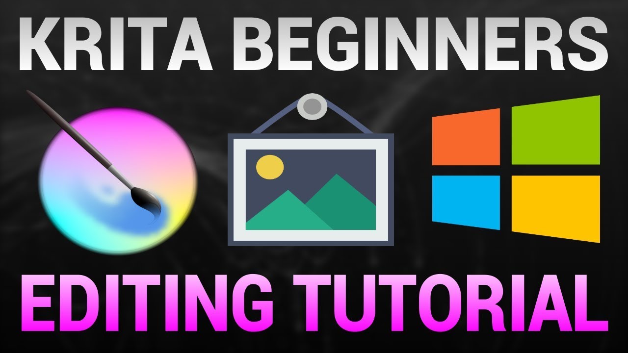 Krita Basic Photo Editing Tutorial