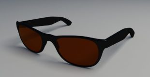 Modeling a Pair of Sunglasses with Blender 3D