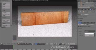 Blender Tutorial: Wood Chipping Text Animation