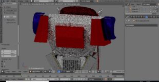 Optimus Prime 3D Model Time Lapse (Blender)