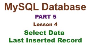 php tutorial MySQL Database hindi part 5 Select Data