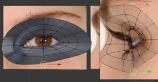 Blender 3D Tutorial – Character Eyes and Head Modeling by VscorpianC