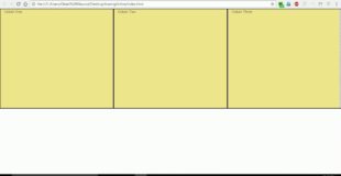 Bootstrap Tutorial Part 6 |  Bootstrap Grid System | 3 Column Layout