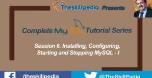 MySQL Tutorial #6 Installing Configuring, Starting and Stopping I