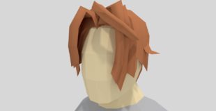 Blender Tutorial: How to Model Low Poly Hair