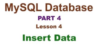 php tutorial MySQL Database hindi part 4 Insert Data