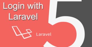 PHP Laravel 5 login tutorial with mysql database. laravel tutorials.