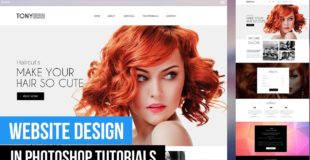 Web Design In Photoshop Tutorials: Create A Basic Web For Beginers