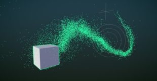 How to Animate Particles Along a Curve in Blender (Without Curve Guide)