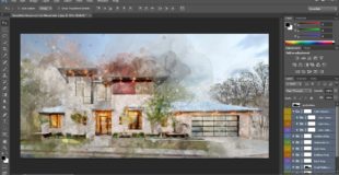 Watercolor Photoshop Action tutorial | Photoshop Tutorial