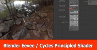 Blender 2.8 Eevee vs Cycles : Principled PBR Shader