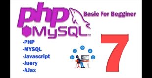 PHP MySQL HTML Tutorial part 7 (basic) – insert by dynamic form