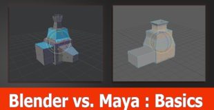 Blender vs Maya : Basics & Modeling