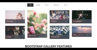 Bootstrap 4 Tutorial in Hindi Part 7 : Bootstrap 4 responsive image gallery in Hindi