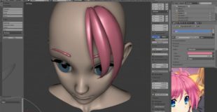 How to Model Cartoon-Style Hair in Blender | Bezier Curves