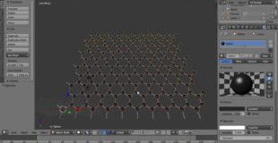 Blender Tutorial Making a 3D Model of Graphene (With a Low Polygon Count)
