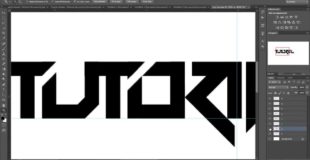Tutorial: Making A Text Logo In Photoshop: Part 1  (Beginner)