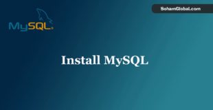 MySQL 8 DB Server installation