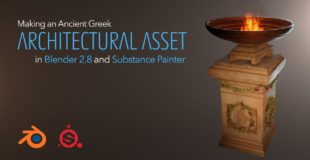 Making an Architectural Asset (Blender 2.8, Substance Painter) Tutorial p.1