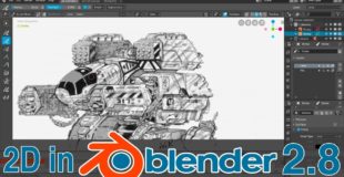 2D In Blender 2.8 Is Amazing!