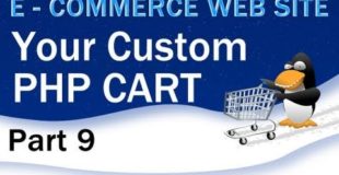 9. E – Commerce Website Tutorial – Shopping Cart PHP Multidimensional Array