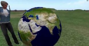 #017 Blender 2.8 Beta  make the earth and upload to SL
